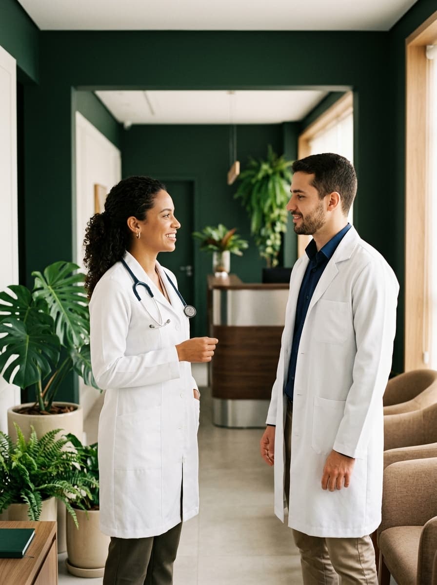 Equipe médica Glow Saúde